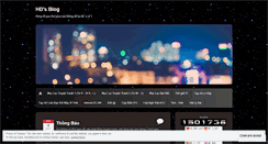 Desktop Screenshot of hoangducst.wordpress.com