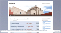 Desktop Screenshot of invidnte.wordpress.com