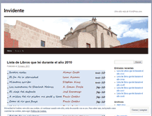 Tablet Screenshot of invidnte.wordpress.com