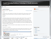 Tablet Screenshot of healthinfo510.wordpress.com