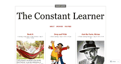 Desktop Screenshot of constantlearner.wordpress.com