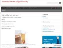 Tablet Screenshot of exetersingsoc.wordpress.com