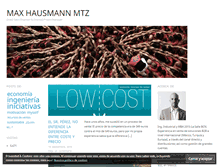 Tablet Screenshot of maxhausmannmtz.wordpress.com