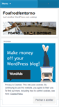 Mobile Screenshot of foafrodfentorno.wordpress.com