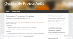 Desktop Screenshot of gestiondeprojets.wordpress.com