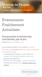 Mobile Screenshot of gestiondeprojets.wordpress.com