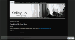 Desktop Screenshot of kelleyjoimaging.wordpress.com