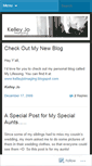 Mobile Screenshot of kelleyjoimaging.wordpress.com
