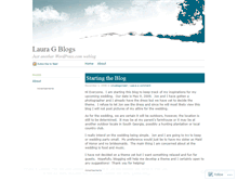 Tablet Screenshot of lauragblogs.wordpress.com