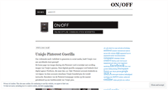 Desktop Screenshot of onoffline.wordpress.com