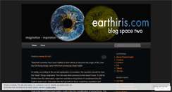 Desktop Screenshot of earthsiris.wordpress.com