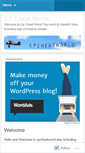 Mobile Screenshot of cpcheatworld.wordpress.com