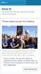 Mobile Screenshot of kickitblog.wordpress.com