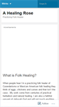 Mobile Screenshot of ahealingrose.wordpress.com