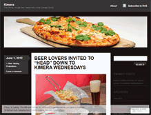 Tablet Screenshot of kimerairvine.wordpress.com