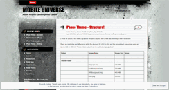 Desktop Screenshot of mobyuniverse.wordpress.com