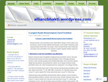 Tablet Screenshot of allianzbhakti.wordpress.com
