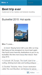Mobile Screenshot of besttripever.wordpress.com