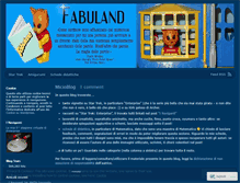 Tablet Screenshot of fabuland.wordpress.com