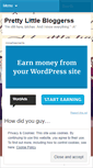 Mobile Screenshot of prettylittlebloggerss.wordpress.com