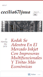 Mobile Screenshot of cecilia67ljuua.wordpress.com