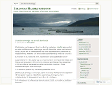 Tablet Screenshot of havbruksblog.wordpress.com