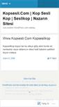 Mobile Screenshot of kopseslikop.wordpress.com