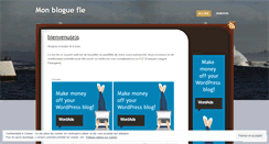 Desktop Screenshot of monbloguefle.wordpress.com