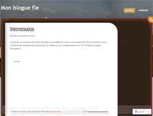 Tablet Screenshot of monbloguefle.wordpress.com