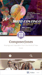Mobile Screenshot of composerjones.wordpress.com