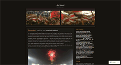 Desktop Screenshot of derkiesel.wordpress.com