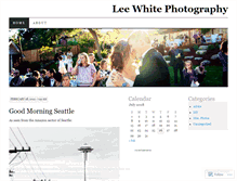 Tablet Screenshot of leewhitephotos.wordpress.com