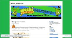 Desktop Screenshot of moshimonstersmm.wordpress.com