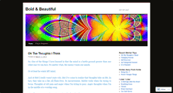 Desktop Screenshot of abeautifulsubmission.wordpress.com