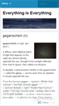Mobile Screenshot of everythingseverything.wordpress.com