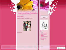 Tablet Screenshot of lsjwedding.wordpress.com