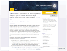 Tablet Screenshot of irwankurniawan2010.wordpress.com