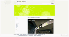 Desktop Screenshot of bolinq.wordpress.com