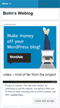 Mobile Screenshot of bolinq.wordpress.com
