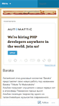 Mobile Screenshot of barakatribute.wordpress.com