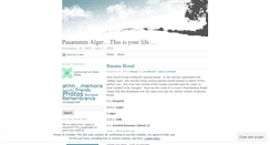 Desktop Screenshot of pamalger.wordpress.com