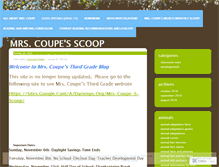 Tablet Screenshot of lcoupe.wordpress.com