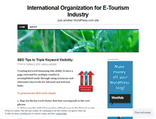 Tablet Screenshot of ioeti.wordpress.com