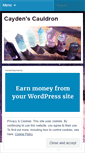 Mobile Screenshot of pentaclepress.wordpress.com