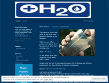 Tablet Screenshot of positiveh2o.wordpress.com