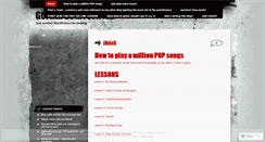 Desktop Screenshot of guitardemystified.wordpress.com