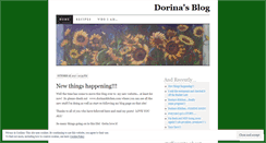 Desktop Screenshot of dorinasblog.wordpress.com