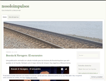 Tablet Screenshot of nosoloimpulsos.wordpress.com