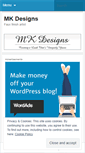 Mobile Screenshot of mkdesignsinc.wordpress.com