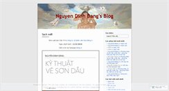 Desktop Screenshot of nguyendinhdang.wordpress.com